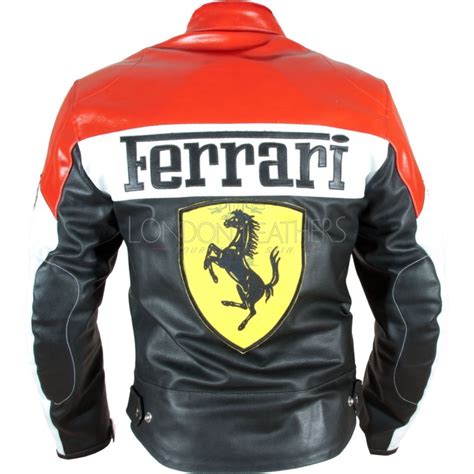 ferrari leather jacket replica|where to buy ferrari jacket.